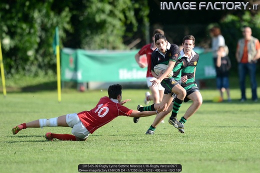 2015-05-09 Rugby Lyons Settimo Milanese U16-Rugby Varese 0977